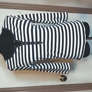 Project, Ladies striped 3/4 sleeve t-shirt size S